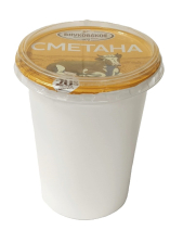 Сметана 20% 500гр ТУ 1/8шт Внуковское