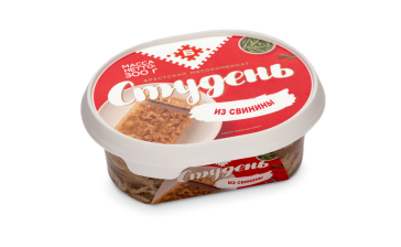 Студень из свинины в/у 500гр 1/16шт Брестский МК )