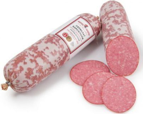 Колбаса Сервелат Барселона полукопченая Фабрика Качества ~800гр