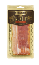 Бекон вяленый с/в в/у нарезка 55гр Стародворье