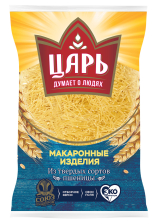 Вермишель тонкая в/с Царь 400гр