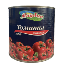 Томаты очищенные в с/с ж/б 2650мл (1,5кг) 1/6шт MaySun Италия