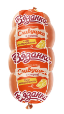 Сливушка с сыром вар ВЯЗАНКА п/а 400гр 1/6шт Стародворье