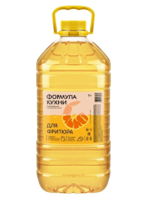 Масло подсолнечное раф дез фритюрное 5л 1/3шт Формула кухни