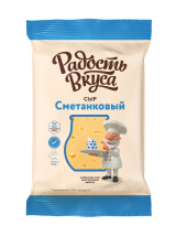 Сметанковый сыр 35% 180гр брусок 1/10шт Радость вкуса Сметанковый сыр 35% 180гр брусок 1/10шт Радость вкуса