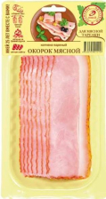 Окорок Мясной нарезка к/в в/у 90гр Иней Окорок Мясной нарезка к/в в/у 90гр Иней