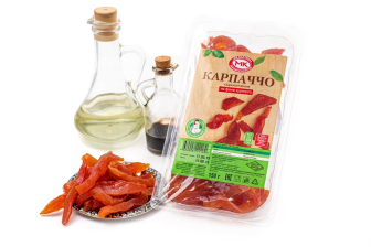 Карпаччо из мяса птицы с/к 150гр 1/6шт Максимум качества