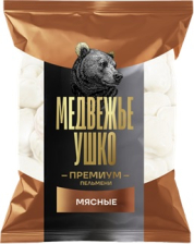 Пельмени Медвежье ушко Премиум Мясные 400гр Стародворье