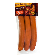 Сосиски Дон-Сосисон з/а и/о 400гр Балтия