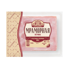 Ветчина Мраморная в/у срез 300гр Останкино