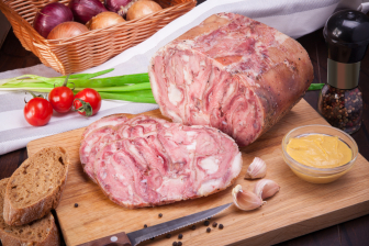 Рулет Деликатесный с языком в/у ~1кг Меркурий