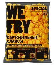 Картофельные слайсы 2,5кг 1/5шт Ви Фрай SL01