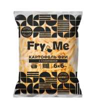 Картофель Фри с панировкой 6x6мм 2,5кг 1/5штФрай Ми Expert FMS6 Картофель Фри с панировкой 6x6мм 2,5кг 1/5штФрай Ми Expert FMS6