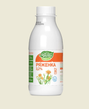 Ряженка Бутылка 3,2% 420гр (6шт) Северная Долина