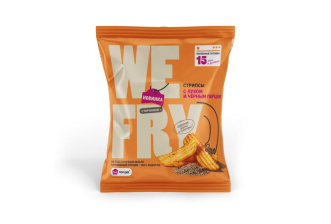 Картофельные стрипсы с луком и черным перцем WE FRY 700гр 1/12шт RFMB 21