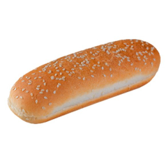 Булочка для датского хот-дога 60 гр с кунжутом (1кор/36шт) Багерстат РФ