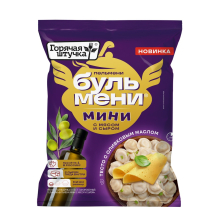 Бульмени мини с мясом и сыром 400гр 1/16шт Стародворье)