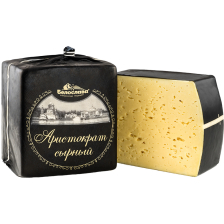 Сыр Аристократ с топленым молоком 50% Россия ~1,8кг