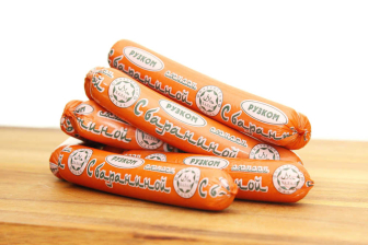 Сосиски С бараниной в/у 400гр 1/24 шт Рузком