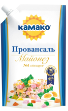 Майонез Провансаль 50,5% д/пак 400мл (385гр) 1/12шт КАМАКО