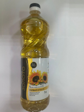 Масло подсолнечное раф дез ЧИСТОЕ ЗОЛОТО 1л 1/15шт