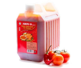 Соус сладкий чили для курицы канистра 5,4кг 1/4шт AROY-D Тайланд