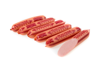 Сосиски Молочные 1с п/а ~1кг Романишин