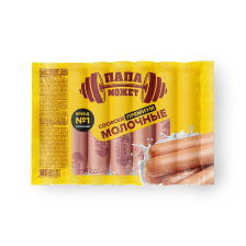 Сосиски Молочные премиум Папа Может п/о в/у 350гр Останкино