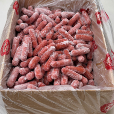 Сосиски Николаевские мини чищенные зам 7кг/кор Максимум качества