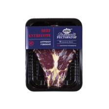 Антрекот говяжий  А-групп лоток 0,3/1,2кг +