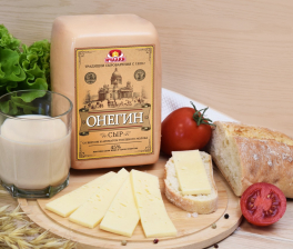 Онегин со вкусом топл.молока сыр полутв 45% брус ~1,6кг(выд 6мес) ТМ Ичалки