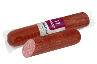 Сервелат Коньячный в/к в/у Микоян ~1кг