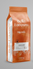 Кофе натуральный жареный в зёрнах 1000гр Uganda 1/10шт  Bella Lorenzo