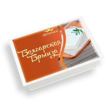 Брынза Болгарская сыр рассольный в/у 40% ~0,2кг/~5кг РФ ДЭНМАКС