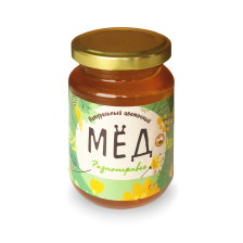 Мёд натуральный Разнотравье ст/б 350гр 1/12шт Интеграция