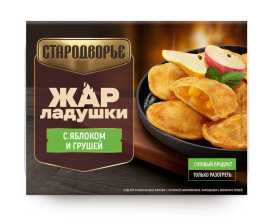 Жар-ладушки с яблоком и грушей ф/в 200гр Стародворье