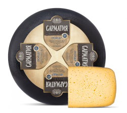 Сарматия Гройцер сыр 50% круг Беловежские сыры ~6кг