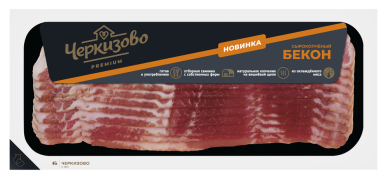 Бекон Столичный сырокопченый нарезка Черкизовский180гр