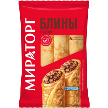 Блины с мясом 360гр 1/8шт Мираторг