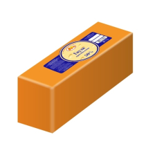 Гауда продукт Оригинальный с ЗМЖ 50% ~3,2 кг/16 кг брус ЮКМП РФ