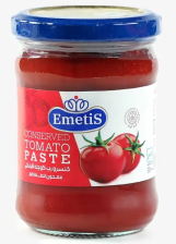 Томатная паста 0,250гр 25-27% 1/12шт ст/б Emetis Иран