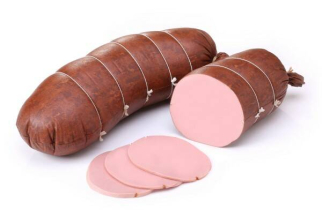 С телятиной вареная в/с ~3кг текстиль Брестский мясокомбинат