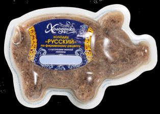 Холодец Русский (поросенок) 250гр 1/12шт ТМ Холодушка