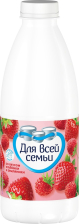 Напиток питьевой со вкусом клубника-земляника 1% 930г Для Всей Семьи 1/6шт