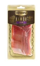 Окорок Хамон вяленый с/в в/у нарезка 55гр Стародворье
