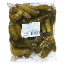 Огурцы маринованные целые 6-9 см 1,8кг пакет (1кг) 1/5шт ТМ Флорека