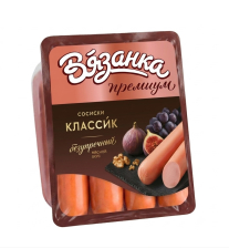 Сосиски Классик Вязанка ц/о 420гр 1/6шт Стародворье