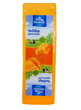 Чеддер красный сыр 45% брус~3,5кг Oldenburger РФ