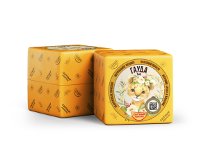 Гауда сыр 45% кубик ¬2,5кг Сытный ломтик