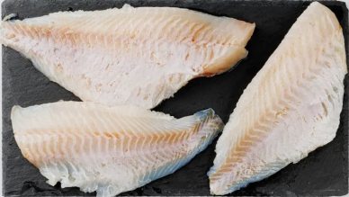 Филе окуня без коже BALTIA FISH в/у~0,9/7кг+